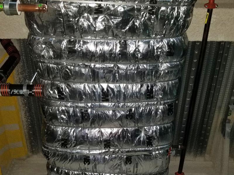 3M Firewrap on grease ducts