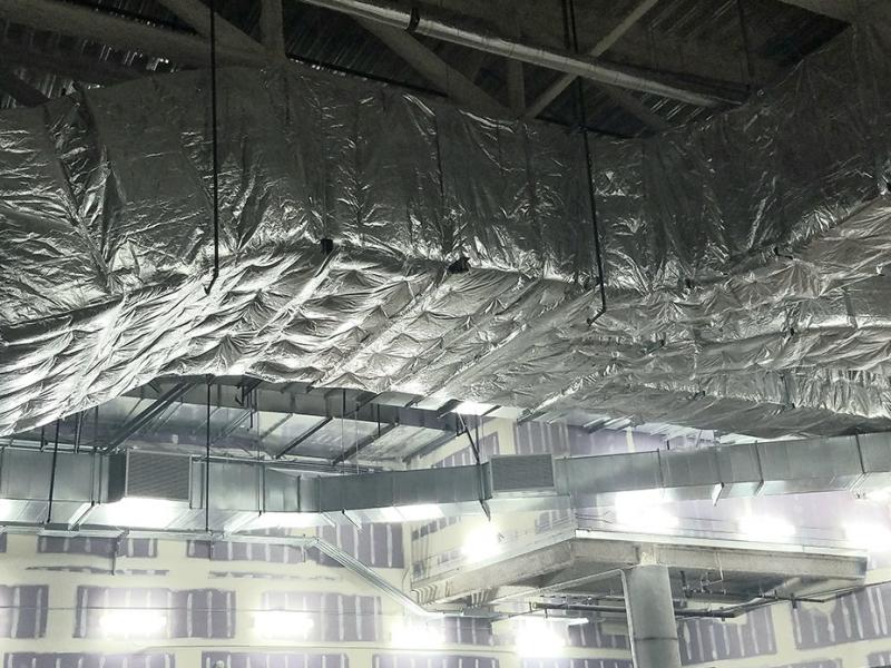 Duct Insulation and Emat on fuel oil lines