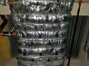 3M Firewrap on grease ducts